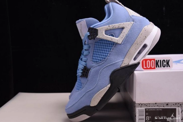 Blue JORDAN CT8527-400 AIR 4 University 0731